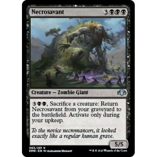 MtG Dominaria Remastered Uncommon FOIL Necrosavant #93