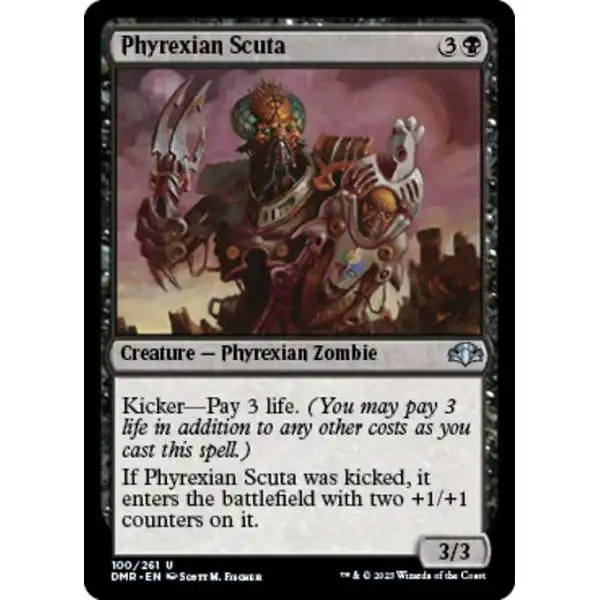 MtG Dominaria Remastered Uncommon Phyrexian Scuta #100