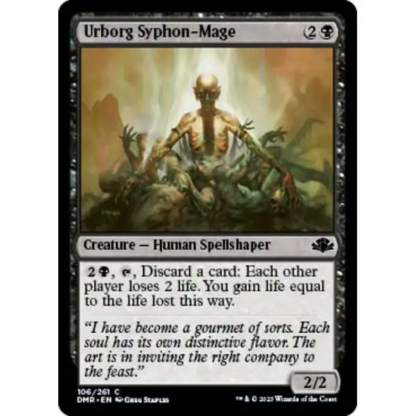 MtG Dominaria Remastered Common FOIL Urborg Syphon-Mage #106