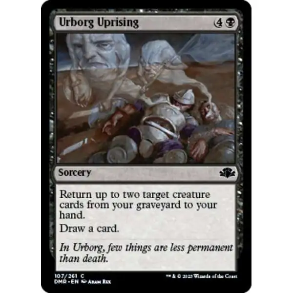 MtG Dominaria Remastered Common Urborg Uprising #107