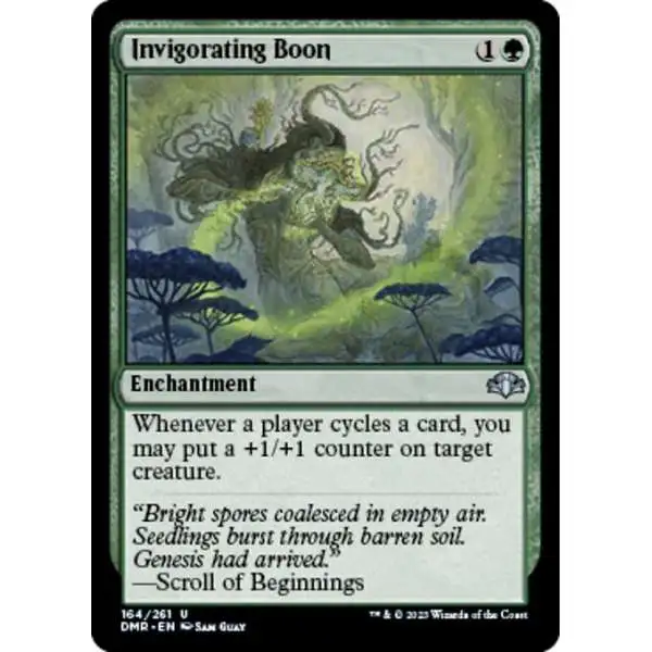 MtG Dominaria Remastered Uncommon Invigorating Boon #164