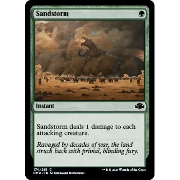 MtG Dominaria Remastered Common Sandstorm #174