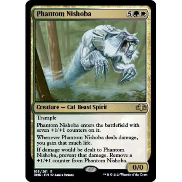 MtG Dominaria Remastered Rare FOIL Phantom Nishoba #193