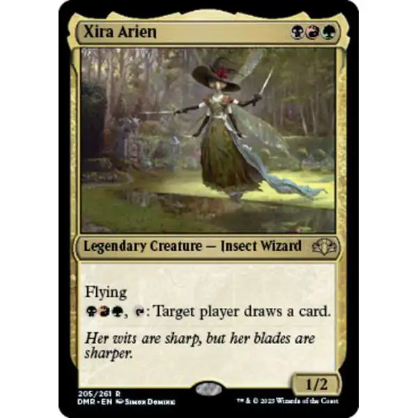 MtG Dominaria Remastered Rare FOIL Xira Arien #205