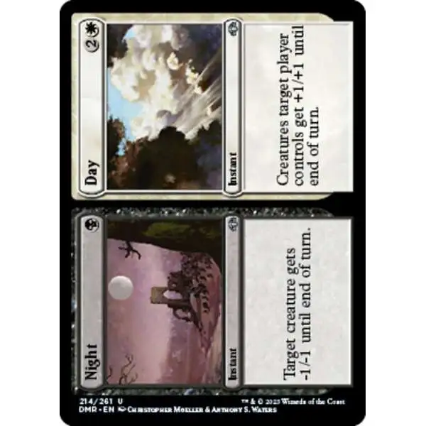 MtG Dominaria Remastered Uncommon FOIL Night // Day #214