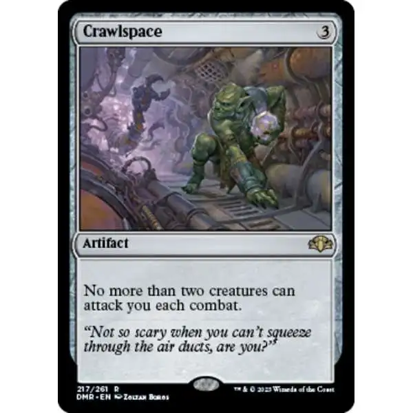 MtG Dominaria Remastered Rare Crawlspace #217