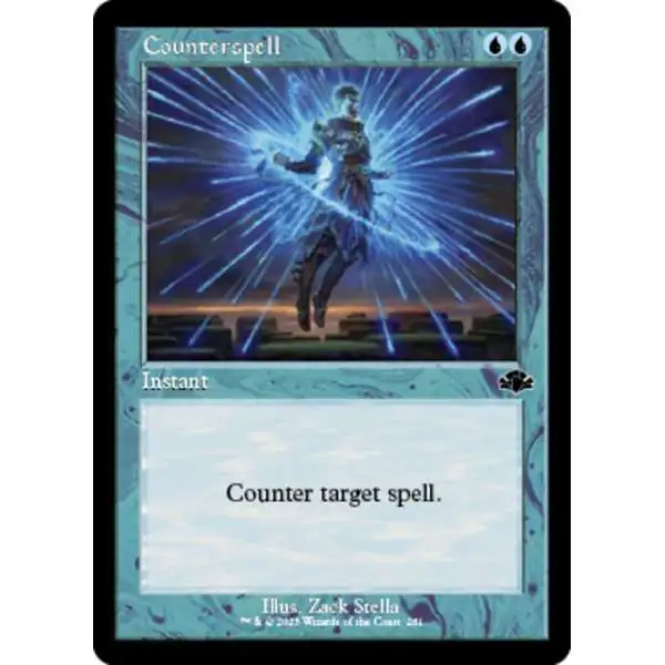 MtG Dominaria Remastered Common Counterspell #281 [Old-Frame FOIL]