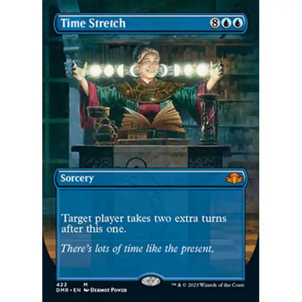 MtG Dominaria Remastered Mythic Rare Time Stretch #422 [Alternate Art Borderless]