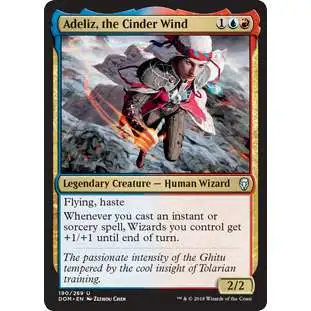 MtG Dominaria Uncommon Foil Adeliz, the Cinder Wind #190