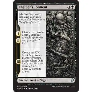 MtG Dominaria Uncommon Chainer's Torment #82