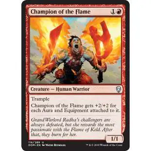 MtG Dominaria Uncommon Champion of the Flame #116