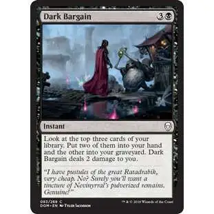 MtG Dominaria Common Foil Dark Bargain #83
