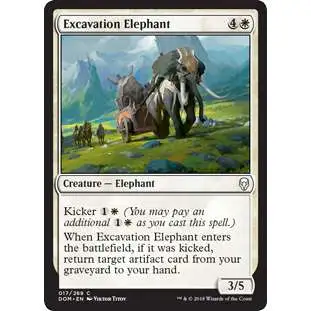 MtG Dominaria Common Excavation Elephant #17