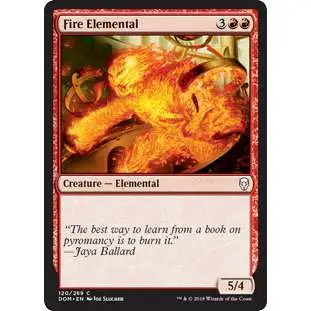 MtG Dominaria Common Fire Elemental #120