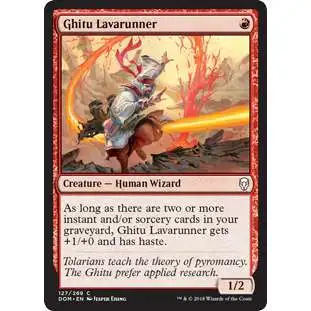 MtG Dominaria Common Ghitu Lavarunner #127