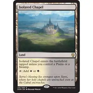 MtG Dominaria Rare Foil Isolated Chapel #241