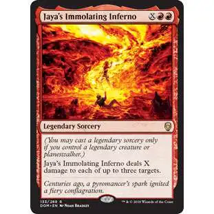 MtG Dominaria Rare Jaya's Immolating Inferno #133