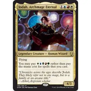 MtG Dominaria Rare Jodah, Archmage Eternal #198