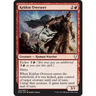 MtG Dominaria Common Keldon Overseer #134