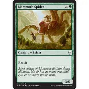MtG Dominaria Common Mammoth Spider #171