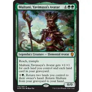 MtG Dominaria Mythic Rare Multani, Yavimaya's Avatar #174