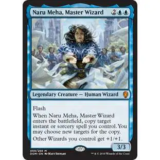 MtG Dominaria Mythic Rare Naru Meha, Master Wizard #59