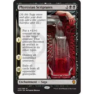 MtG Dominaria Mythic Rare Phyrexian Scriptures #100