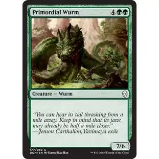 MtG Dominaria Common Primordial Wurm #177