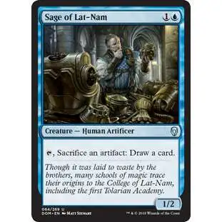 MtG Dominaria Uncommon Sage of Lat-Nam #64