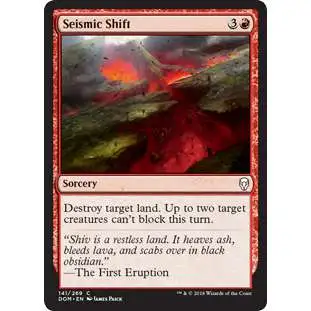 MtG Dominaria Common Seismic Shift #141