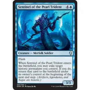 MtG Dominaria Uncommon Foil Sentinel of the Pearl Trident #65