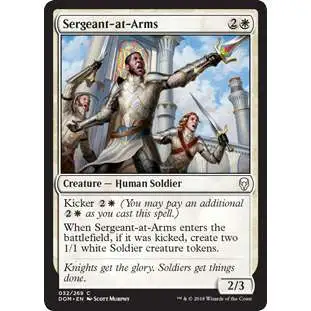 MtG Dominaria Common Sergeant-at-Arms #32