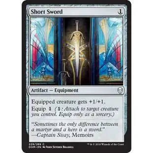 MtG Dominaria Common Short Sword #229