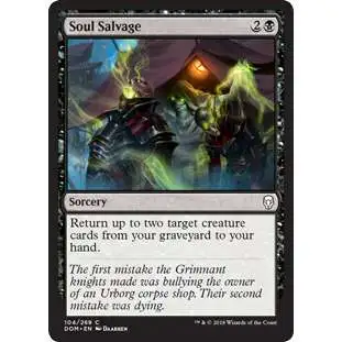 MtG Dominaria Common Soul Salvage #104