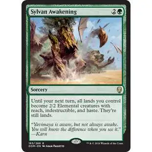 MtG Dominaria Rare Foil Sylvan Awakening #183