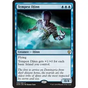 MtG Dominaria Rare Foil Tempest Djinn #68