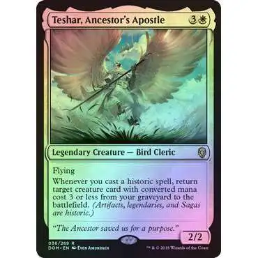 MtG Dominaria Rare FOIL Teshar, Ancestor's Apostle #36