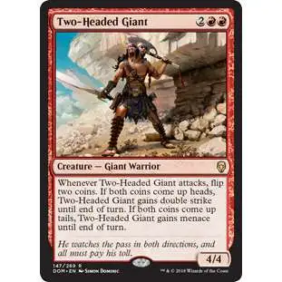 MtG Dominaria Rare Two-Headed Giant #147