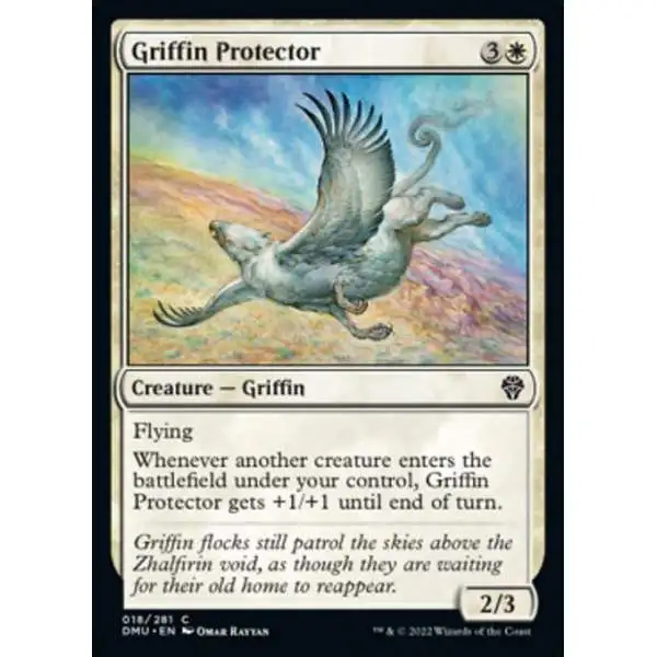 MtG Dominaria United Common Griffin Protector #18