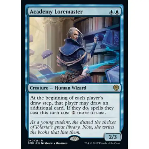 MtG Dominaria United Rare Academy Loremaster #40