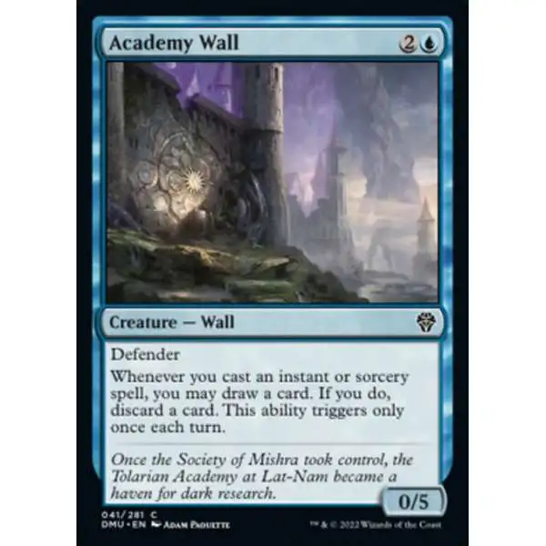 MtG Dominaria United Common Academy Wall #41