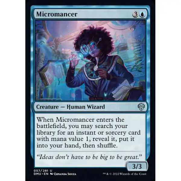 MtG Dominaria United Uncommon Micromancer #57