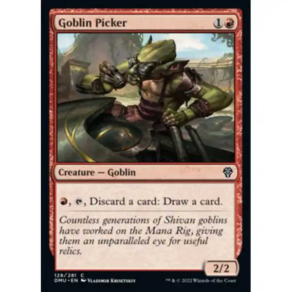 MtG Dominaria United Common Goblin Picker #128