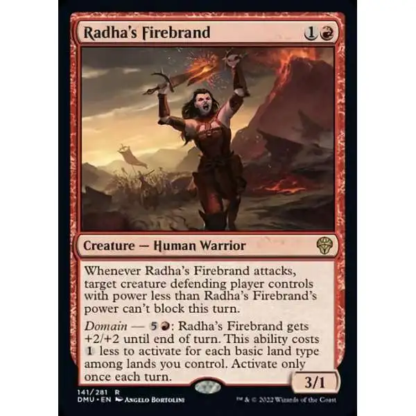 MtG Dominaria United Rare Radha's Firebrand #141