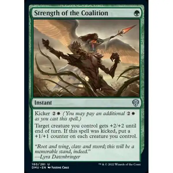 MtG Dominaria United Uncommon Strength of the Coalition #180
