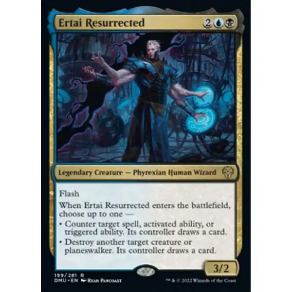 MtG Dominaria United Rare Ertai Resurrected #199