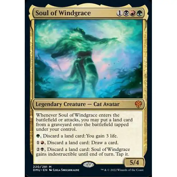 MtG Dominaria United Mythic Rare Soul of Windgrace #220