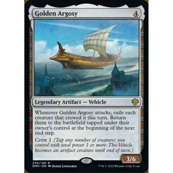 MtG Dominaria United Rare Golden Argosy #230