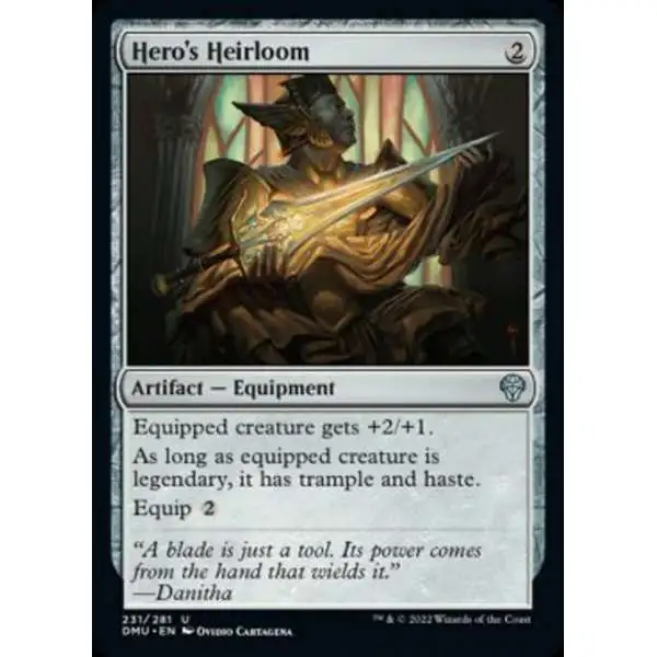 MtG Dominaria United Uncommon Hero's Heirloom #231
