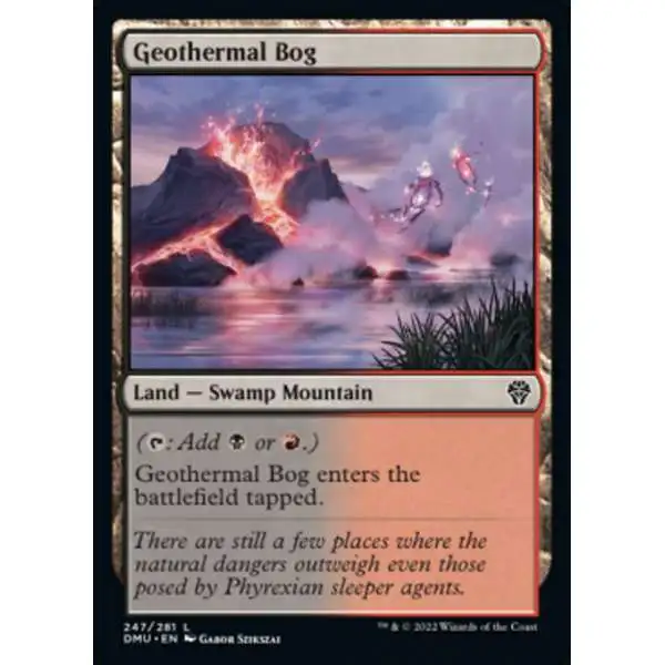 Magic The Gathering Duskmourn House of Horror Commander Single